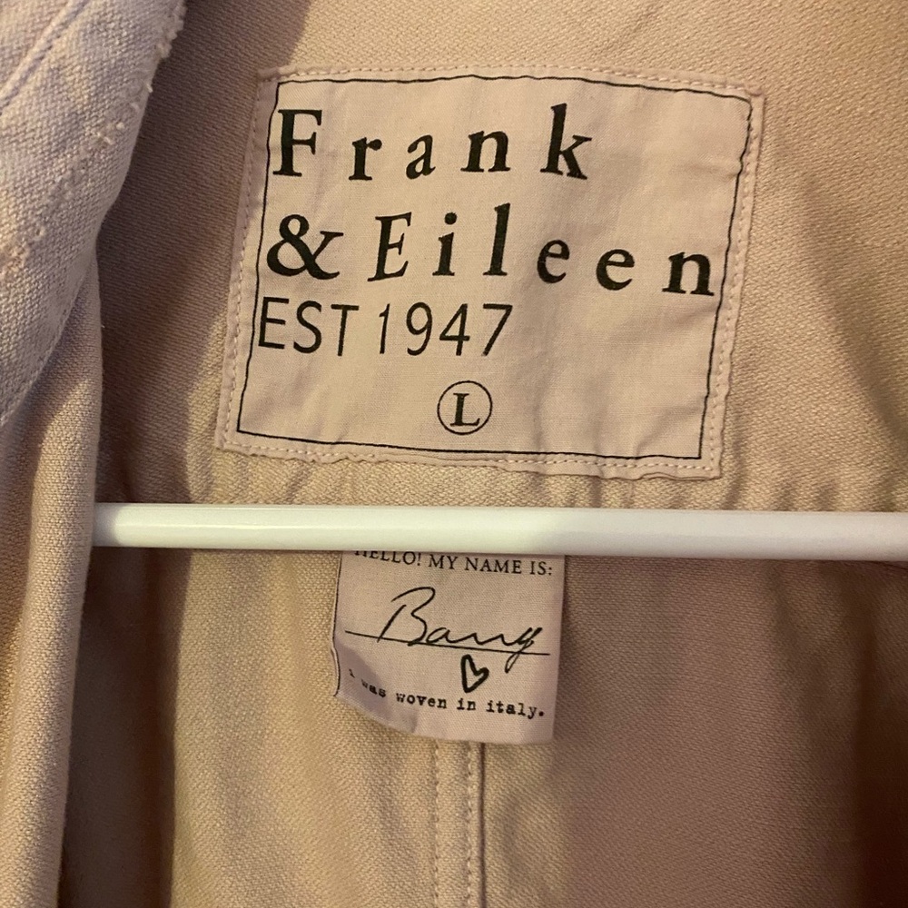 Frank And Eileen Barry Button Down, Size Large, E… - image 2